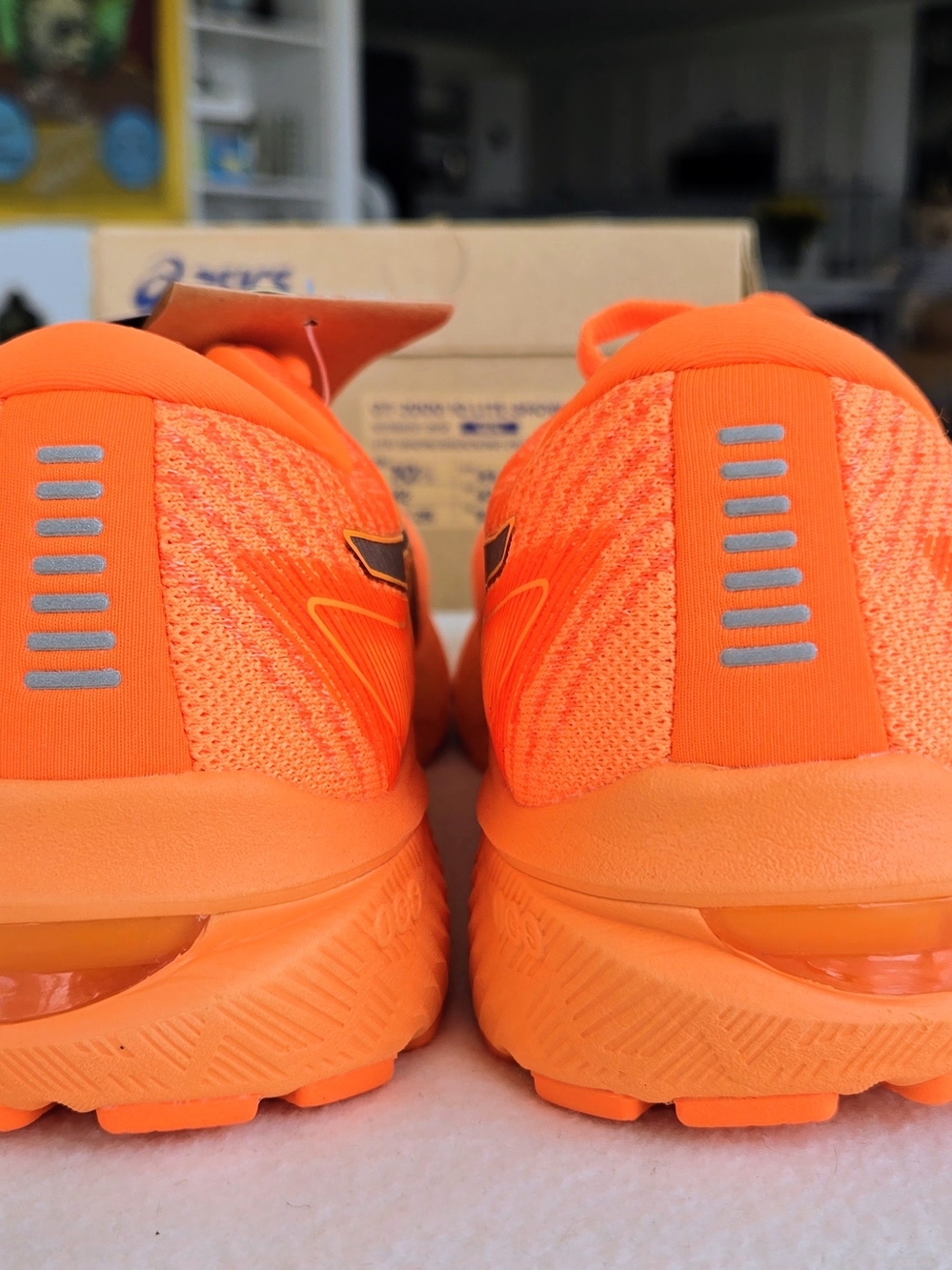 ASICS GT-2000 10 Lite-Show Running Shoes – Shocking Orange – Men's Size 10.5 - Picture 4 of 14